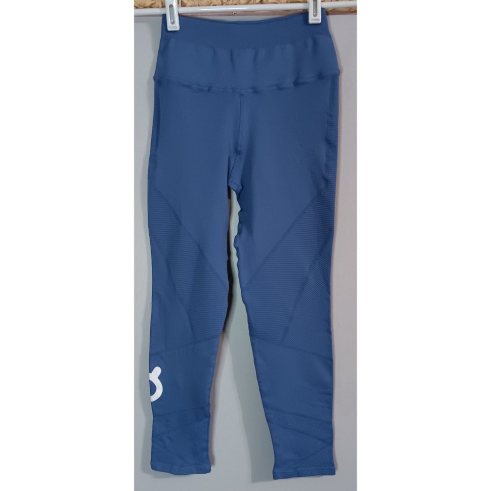 Peloton Nux XS Blue Stretch Shapeshifter Seamless Active Gym Athleisure Leggings